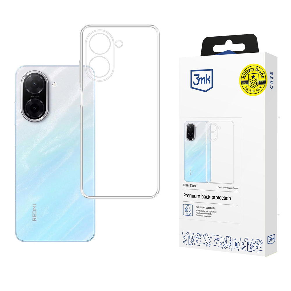 3mk Clear Case til Xiaomi Redmi A5 4G (173mm) - gennemsigtig