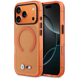 BMW M IML Metal Logos MagSafe Case til iPhone 17 Pro - Pro Orange