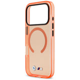 BMW M IML Metal Logos MagSafe Case til iPhone 17 Pro - Pro Orange