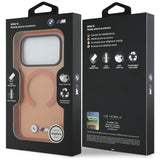 BMW M IML Metal Logos MagSafe Case til iPhone 17 Pro - Pro Orange