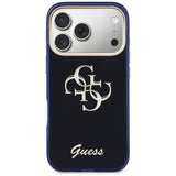 Gæt IML 4G Script Metal Case til iPhone 17 Pro - Blå