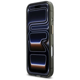 Guess IML Glitters Script Strap MagSafe Case til iPhone 17 Pro - sort