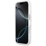 Guess IML Script Metal MagSafe Case til iPhone 17 Pro - klar