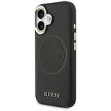 Guess perforeret 4G MagSafe-fodral til iPhone 17 - sort
