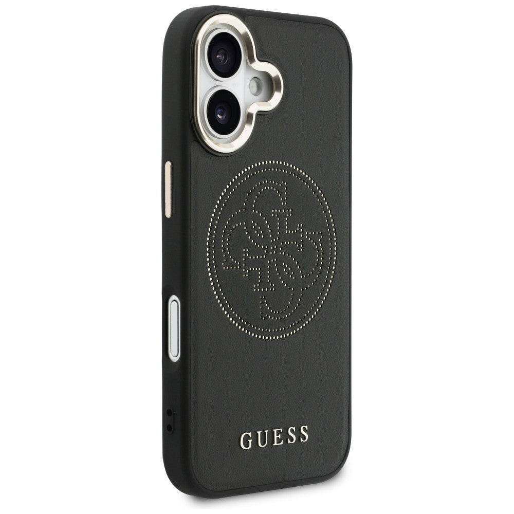 Guess perforeret 4G MagSafe-fodral til iPhone 17 - sort