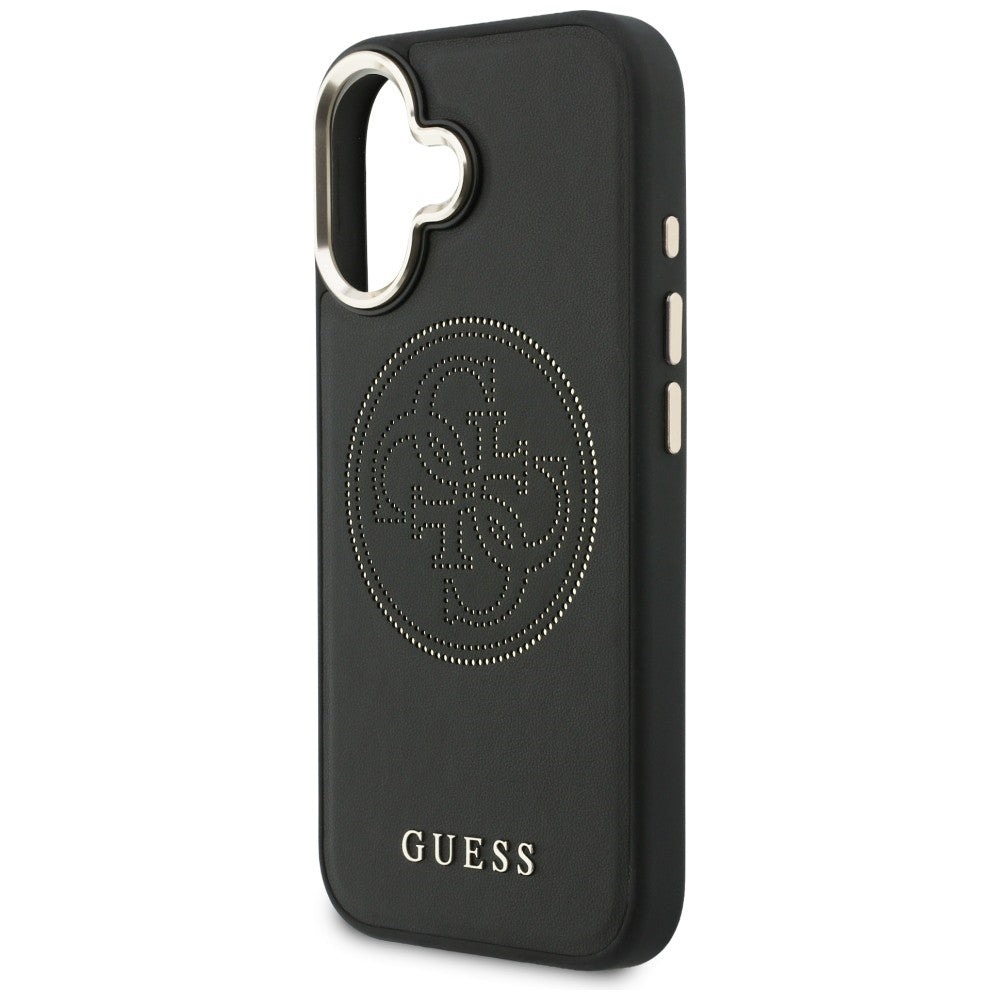 Guess perforeret 4G MagSafe-fodral til iPhone 17 - sort
