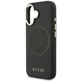 Guess perforeret 4G MagSafe-fodral til iPhone 17 - sort