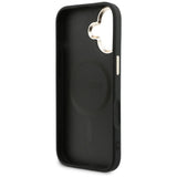 Guess perforeret 4G MagSafe-fodral til iPhone 17 - sort