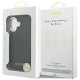 Guess perforeret 4G MagSafe-fodral til iPhone 17 - sort