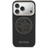 Guess perforeret 4G MagSafe-fodral til iPhone 17 Pro - sort