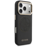 Guess perforeret 4G MagSafe-fodral til iPhone 17 Pro - sort