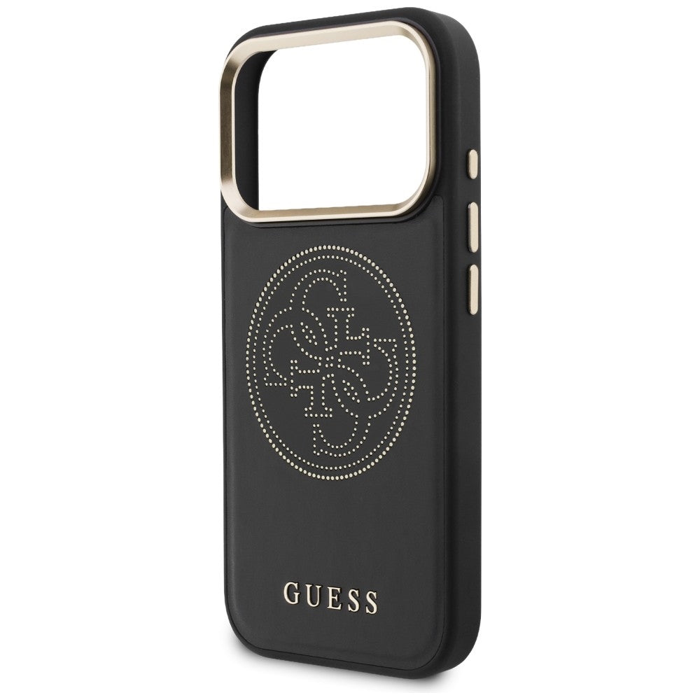 Guess perforeret 4G MagSafe-fodral til iPhone 17 Pro - sort