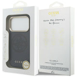 Guess perforeret 4G MagSafe-fodral til iPhone 17 Pro - blå