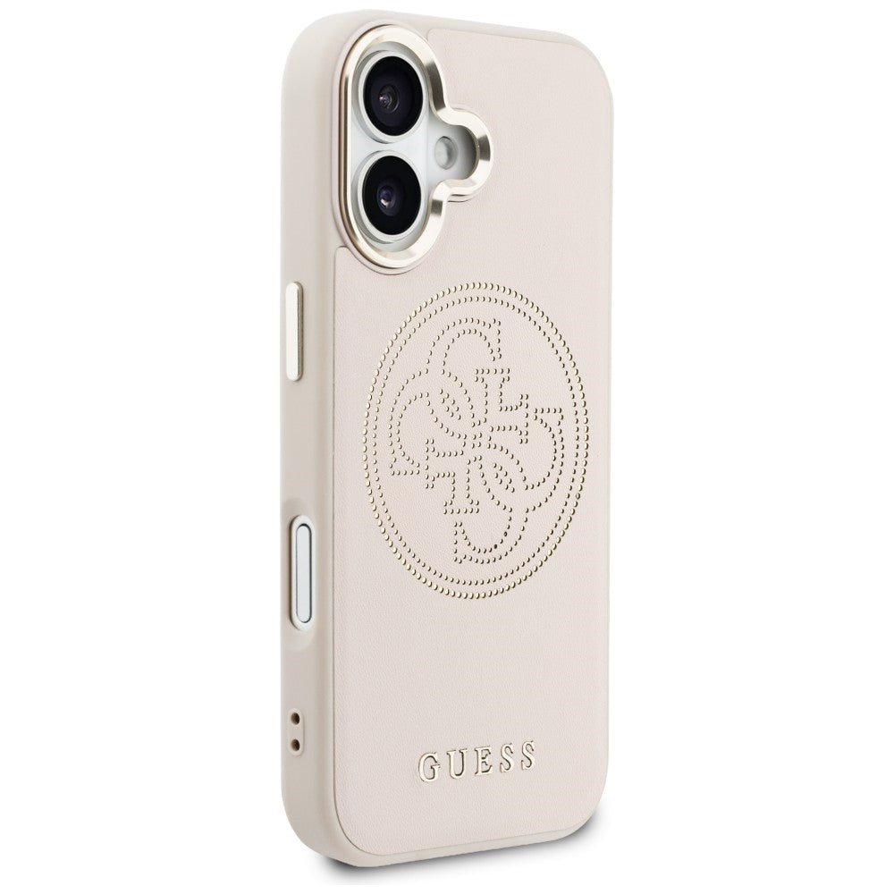 Guess Perforeret 4G MagSafe Case til iPhone 17 - Pink