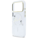 Karl Lagerfeld IML Choupettes Karl Script Logo MagSafe Case til iPhone 17 Pro Max - Klar