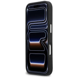 Karl Lagerfeld IML Glitter KL Diamond Logo Case til iPhone 17 Pro - sort