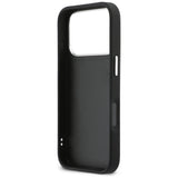 Karl Lagerfeld IML Glitter KL Diamond Logo Case til iPhone 17 Pro - sort