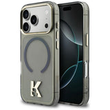 Karl Lagerfeld IML K Head Logo MagSafe Case til iPhone 17 Pro - sort