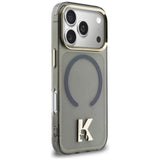 Karl Lagerfeld IML K Head Logo MagSafe Case til iPhone 17 Pro - sort