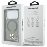 Karl Lagerfeld IML K Head Logo MagSafe Case til iPhone 17 Pro - sort
