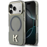 Karl Lagerfeld IML K Head Logo MagSafe Case til iPhone 17 Pro Max - sort