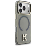 Karl Lagerfeld IML K Head Logo MagSafe Case til iPhone 17 Pro Max - sort