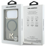 Karl Lagerfeld IML K Head Logo MagSafe Case til iPhone 17 Pro Max - sort