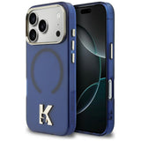 Karl Lagerfeld IML K Head Logo MagSafe Case til iPhone 17 Pro Max - Blå