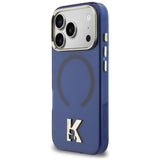 Karl Lagerfeld IML K Head Logo MagSafe Case til iPhone 17 Pro Max - Blå