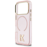 Karl Lagerfeld IML K Head Logo MagSafe Case til iPhone 17 Pro Max - Pink