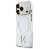 Karl Lagerfeld IML K Head Logo MagSafe Case til iPhone 17 Pro - klar