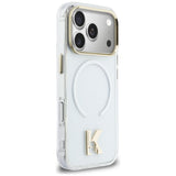 Karl Lagerfeld IML K Head Logo MagSafe Case til iPhone 17 Pro - klar