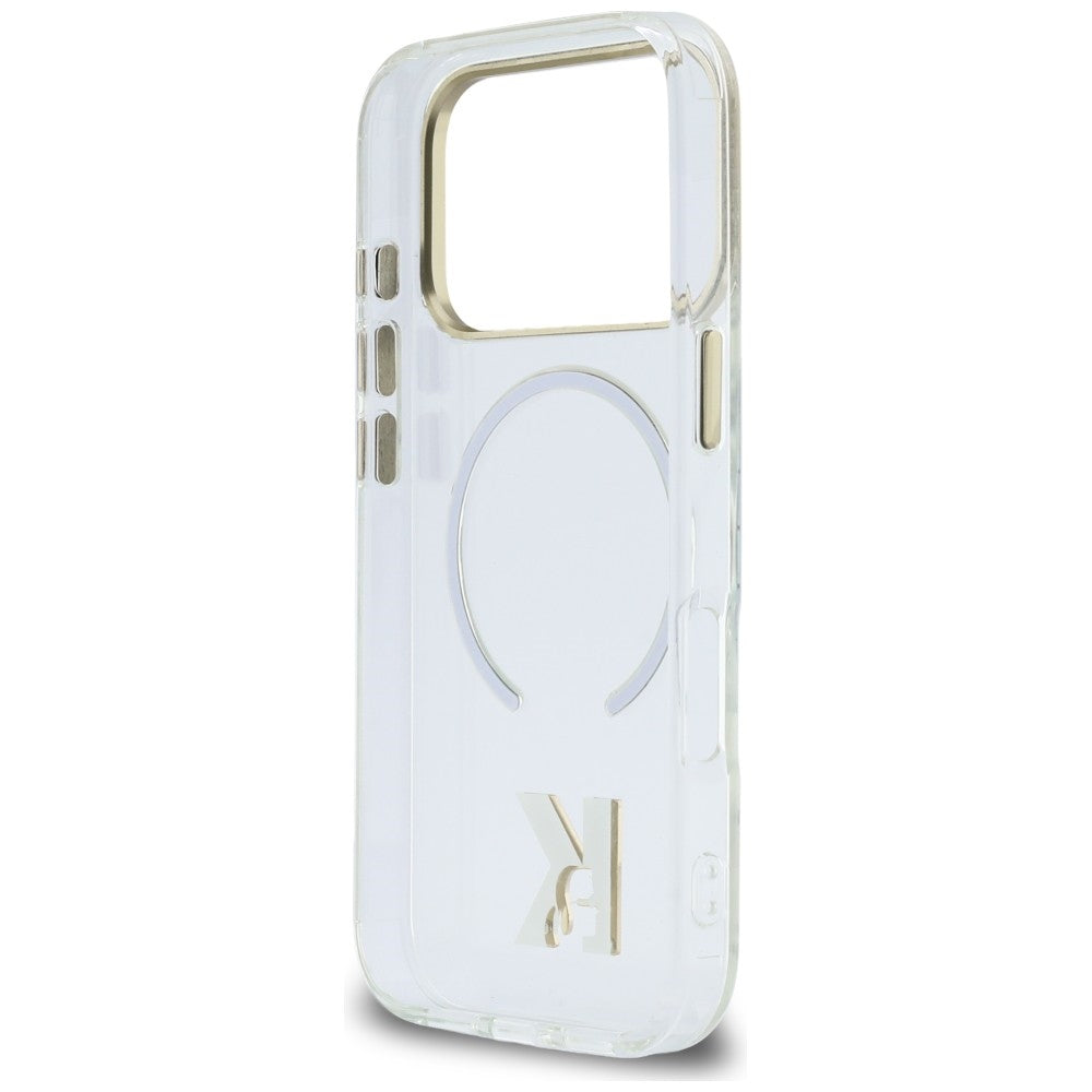 Karl Lagerfeld IML K Head Logo MagSafe Case til iPhone 17 Pro - klar