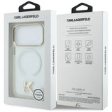 Karl Lagerfeld IML K Head Logo MagSafe Case til iPhone 17 Pro - klar