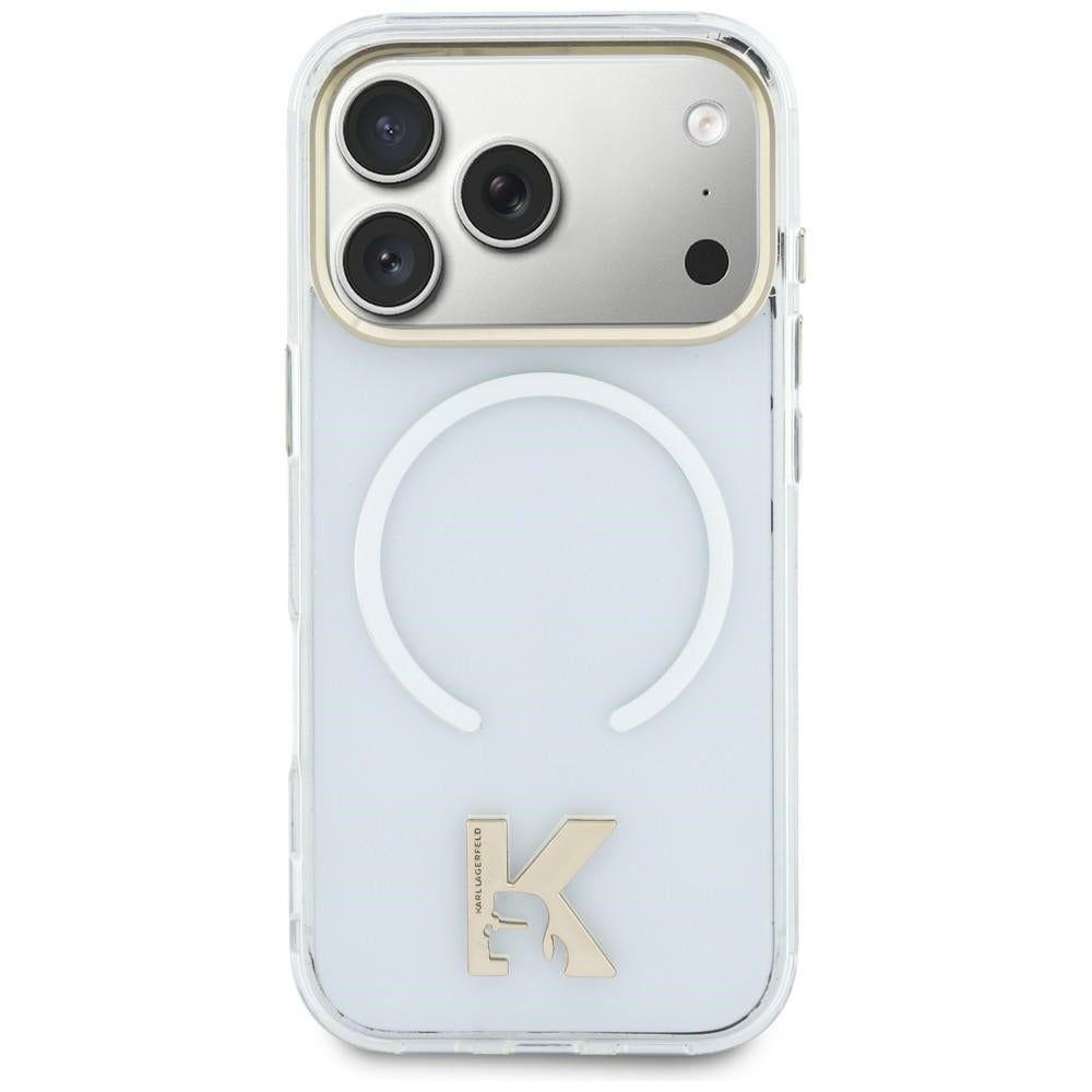 Karl Lagerfeld IML K Head Logo MagSafe Case til iPhone 17 - klar