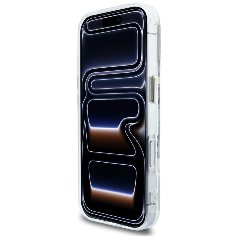 Karl Lagerfeld IML KL Script Logo MagSafe Case til iPhone 17 Pro Max - Klar