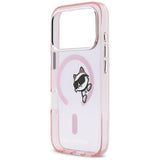 Karl Lagerfeld IML Peekaboo MagSafe Case til iPhone 17 Pro Max - Pink