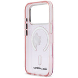 Karl Lagerfeld IML Peekaboo MagSafe Case til iPhone 17 Pro - Pink