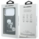 Karl Lagerfeld Karl & Choupette Bag Logo MagSafe Case til iPhone 17 Pro - sort