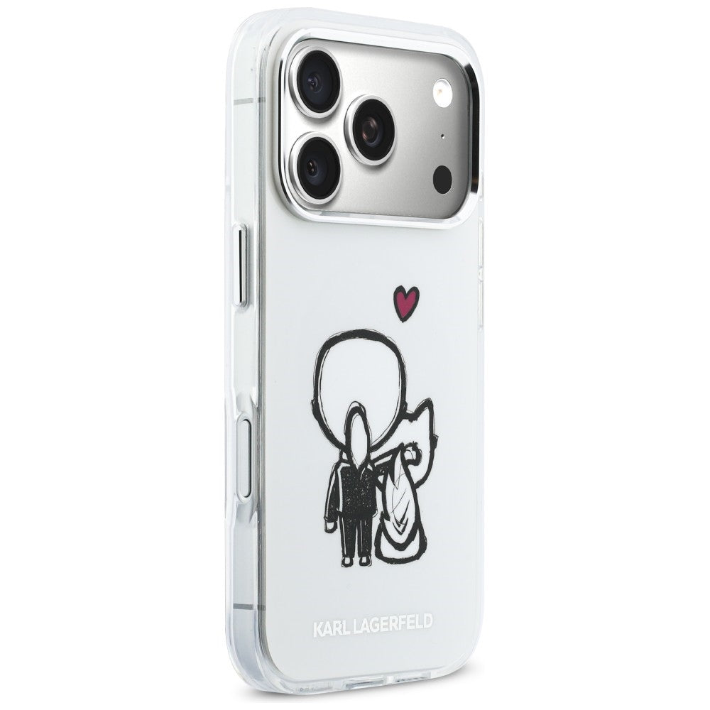Karl Lagerfeld Karl & Choupette MagSafe bagtilhæng til iPhone 17 Pro Max - klar
