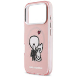 Karl Lagerfeld Karl & Choupette MagSafe bagtilhæng til iPhone 17 Pro Max - Pink