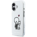 Karl Lagerfeld Karl & Choupette MagSafe bagtilhæng til iPhone 17 - klar