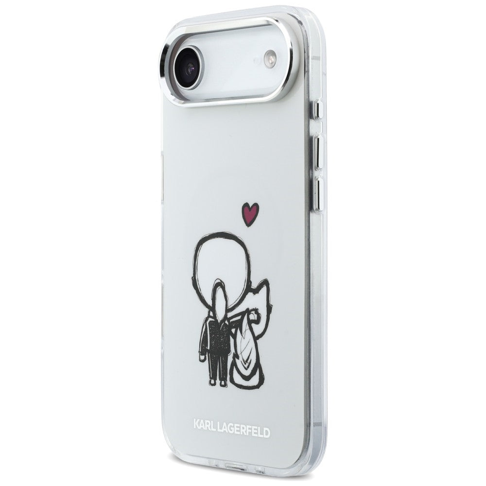 Karl Lagerfeld Karl & Choupette MagSafe bagtilhæng til iPhone Air - klar