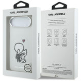 Karl Lagerfeld Karl & Choupette MagSafe bagtilhæng til iPhone Air - klar