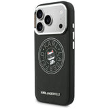 Karl Lagerfeld Point & Choupette Sketch MagSafe Case til iPhone 17 Pro - sort