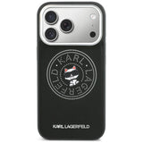 Karl Lagerfeld Point & Choupette Sketch MagSafe Case til iPhone 17 Pro - sort