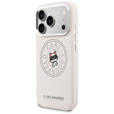 Karl Lagerfeld Point & Choupette Sketch MagSafe Case til iPhone 17 Pro - Pink