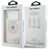 Karl Lagerfeld Point & Choupette Sketch MagSafe Case til iPhone 17 Pro - Pink