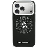 Karl Lagerfeld Point & Karl Sketch MagSafe Case til iPhone 17 Pro Max - sort