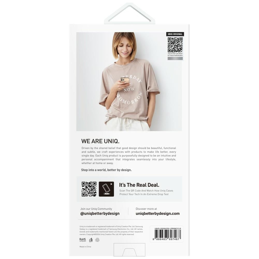 Uniq LifePro Xtreme Case til Samsung Galaxy S26 Magclick opladning - gennemsigtig